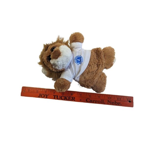 Chelsea Teddy Bear Co Mini Lion Plush Stuffed Animal Lions Int Advertising 8" - Picture 6 of 8